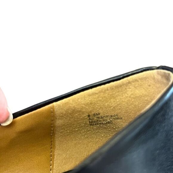 14th and Union Maty Black Heels Sleek and Simple Size 8.5 - Picture 8 of 10